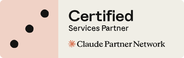 Our team is now Certified in the Claude Partner Network